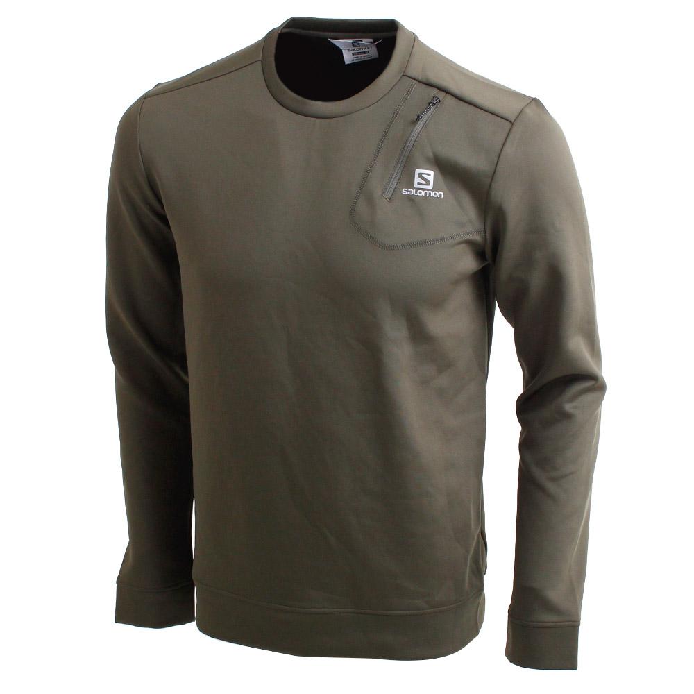 Salomon Singapore Mens Pullover - ECHO M Olive | 57102-BORN